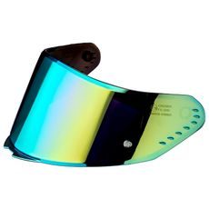PLEXI PRO PŘILBY AERO S PŘÍPRAVOU PRO PINLOCK, CASSIDA - ČR (ZRCADLOVÉ ZLATÉ REVO)
