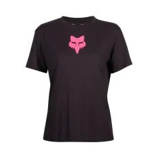 FOX DÁMSKÉ TRIČKO FOX HEAD SS TEE BLACK/PINK