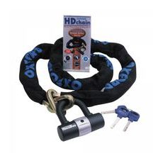 ŘETĚZOVÝ ZÁMEK NA MOTOCYKL HEAVY DUTY, OXFORD - ANGLIE (DÉLKA 2 M)