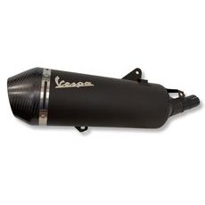 VÝFUK VESPA ČERNÝ/MATNÝ PRO GTS 300 HPE E5