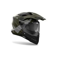 AIROH ENDURO MOTO PŘILBA COMMANDER 2 REVEAL MATNÁ MILITARY ZELENÁ