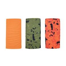 NÁKRČNÍKY COMFY HAVOC, OXFORD (ORANŽOVÁ/ZELENÁ, SADA 3 KS)