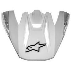 ALPINESTARS KŠILT PRO HELMY S-M5 SOLID (LESKLÁ BÍLÁ)