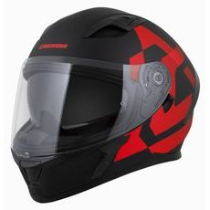 PŘILBA ORBIT GRIND, CASSIDA (ČERNÁ MATNÁ/ČERVENÁ) 2026