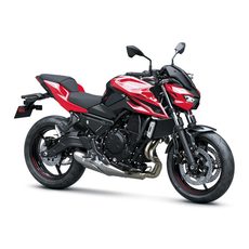 KAWASAKI Z650 S MY27 CANDY PERSIMMON RED / METALLIC CARBON GRAY