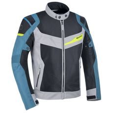 BUNDA DAKAR D2D AIR, OXFORD (STŘÍBRNÁ/MODRÁ/FLUO)