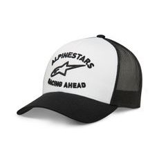 KŠILTOVKA TRIPLE TRUCKER, ALPINESTARS (BÍLÁ/ČERNÁ/BÍLÁ)