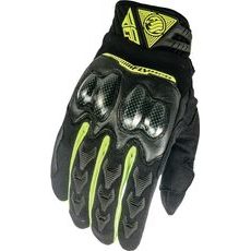 FLY RACING PÁNSKÉ MOTO RUKAVICE PATROL XC GLOVES BLACK FLUO YELLOW