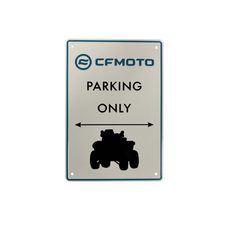PLECHOVÁ CEDULE CFMOTO ATV PARKING