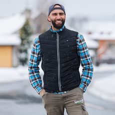 PÁNSKÁ VYHŘÍVANÁ VESTA W-TEC HEATSTEM - ČERNÁ