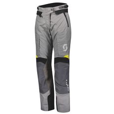 SCOTT DÁMSKÉ TEXTILNÍ MOTO KALHOTY W'S DUALRAID DRYO GREY YELLOW