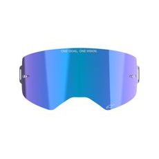 PLEXI PRO BRÝLE SUPERTECH, ALPINESTARS (ZRCADLOVÉ MODRÉ)