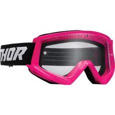 THOR MOTOKROSOVÉ BRÝLE DĚTSKÉ THOR COMBAT FLUO RŮŽOVÁ/ČERNÁ