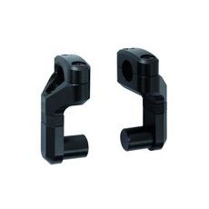 SW MOTECH ZVÝŠENÍ ŘÍDÍTEK VARIO-ČERNÉ 22MM 28MM