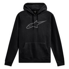 MIKINA AGELESS HOODIE 3, ALPINESTARS (ČERNÁ/ŠEDÁ)