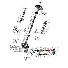 LINHAI SHAFT REAR OUTPUT 21463