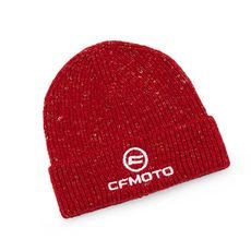 ZIMNÍ VLNĚNÁ ČEPICE CFMOTO BEANIE RED