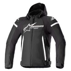 BUNDA ZACA WATERPROOF, ALPINESTARS (ČERNÁ/BÍLÁ) 2024