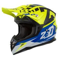 PŘILBA X1.9D TARGA, ZED, DĚTSKÁ (ŽLUTÁ FLUO/MODRÁ/ČERNÁ/BÍLÁ) 2025