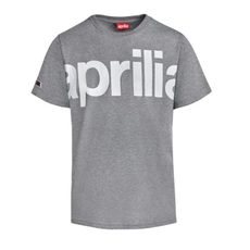 APRILIA PÁNSKÉ TRIČKO BIG LOGO ŠEDÉ