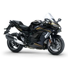 KAWASAKI NINJA H2 SX SE MY26 METALLIC BRILLIANT GOLDEN BLACK / METALLIC DIABLO BLACK