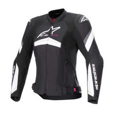 BUNDA STELLA T-GP PLUS R 4, ALPINESTARS, DÁMSKÁ (ČERNÁ/BÍLÁ) 2024