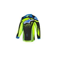 DRES RACER NOMUR KIDS, ALPINESTARS, DĚTSKÉ (TMAVĚ MODRÁ/ŽLUTÁ FLUO/ČERNÁ) 2026