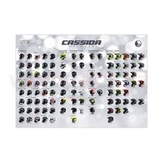 PLAKÁT CASSIDA S PŘEHLEDEM PŘILEB CASSIDA (SADA 200 KS)