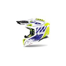 PŘILBA AVIATOR 3.0 RAMPAGE, AIROH (LESKLÁ MODRÁ)