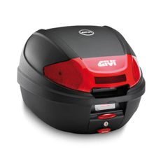 E 300NT2 TECH KUFR GIVI ČERNÝ, ČIRÉ ODRAZKY, NOVÉ ZAVÍRÁNÍ (MONOLOCK S PLOTNOU), OBJEM 30 LTR.