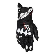 RUKAVICE GP PLUS R V3, ALPINESTARS (ČERNÁ/BÍLÁ) 2025