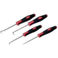 SADA HÁČKŮ NA DEMONTÁŽ TĚSNĚNÍ 4 DÍLNÁ (DÉLKA HŘÍDELKY 76 MM), BIKESERVICE