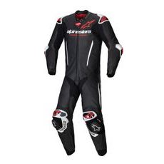 JEDNODÍLNÁ KOMBINÉZA GP-R7, TECH-AIR READY/KOMPATIBILNÍ, ALPINESTARS (ČERNÁ/BÍLÁ/ČERVENÁ FLUO) 2025