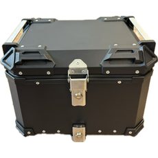 KUFR HLINÍKOVÝ DB TOPCASE 55L ČERNÝ + PLOTNA + SÍŤKA NA ZA ZAVAZADLA ZDARMA