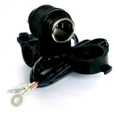 12V ZÁSUVKA - UCHYCENÍ NA ŘÍDÍTKA