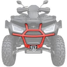XRW FRONT BUMPER ALU SX1 DREAM RED - SEGWAY SNARLER AT10 WL