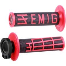 GRIP ODI MX V2 EMIG LOCK-ON BK/RED