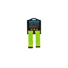 REFLEXNÍ PÁSKY BRIGHT BANDS NA SUCHÝ ZIP, OXFORD (ŽLUTÁ FLUO, PÁR)