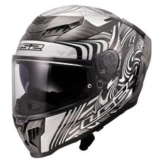 LS2 FF807 DRAGON ENTHUM SILVER