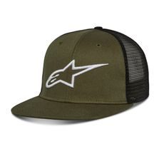ALPINESTARS KŠILTOVKA CORP TRUCKER (ZELENÁ/ČERNÁ)