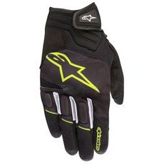 RUKAVICE ATOM, ALPINESTARS (ČERNÉ/ŽLUTÉ FLUO)
