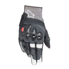 RUKAVICE MORPH SPORT, ALPINESTARS (ČERNÁ/BÍLÁ/TMAVĚ ŠEDÁ) 2024