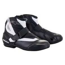 BOTY SMX-1 R, ALPINESTARS (ČERNÁ/BÍLÁ)