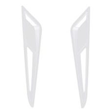 ALPINESTARS BOČNÍ BRADOVÉ VENTILACE PRO HELMY S-M5 (BÍLÉ)