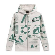 MIKINA DETERMINANT HOODIE, ALPINESTARS (BÍLÁ OFFWHITE)