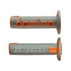 GRIPY A360 (OFFROAD) DÉLKA 120 MM, DOMINO (ŠEDO-ORANŽOVÉ)