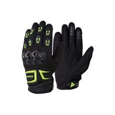 MODEKA MOTO RUKAVICE MX TOP II KIDS ČERNÉ/FLUO