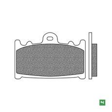 BRZDOVÉ DESTIČKY, NEWFREN (SMĚS ROAD TOURING SINTERED) 2 KS V BALENÍ