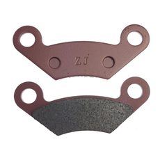 BRZDOVÉ DESTIČKY PŘEDNÍ BRAKE PAD FRONT LINHAI 260