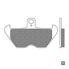BRZDOVÉ DESTIČKY, NEWFREN (SMĚS ROAD TOURING SINTERED) 2 KS V BALENÍ